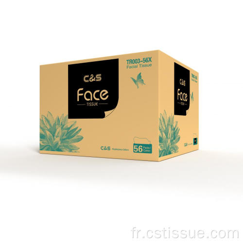 4ply 80 feuilles de tissu facial papier facial